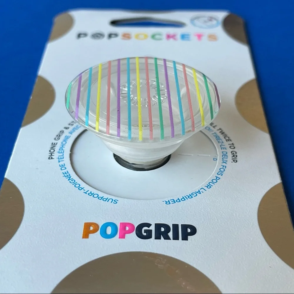 Popsocket - Translucent Colorblock Stripe